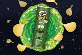 Image result for rick and morty pringles